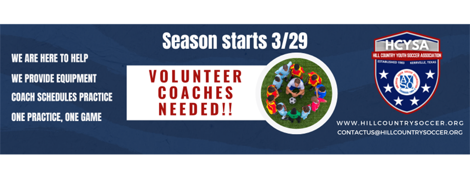 Coaches Needed