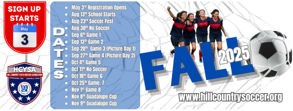 Fall Registration is Open